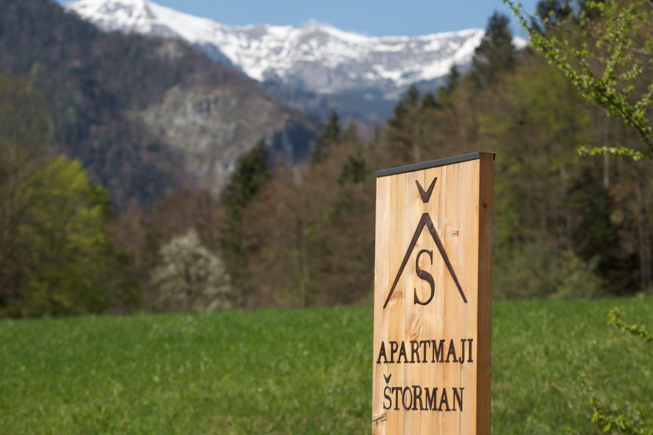 Apartments Tourist Farm Storman With Ev Ch-Station Tržič Exteriör bild